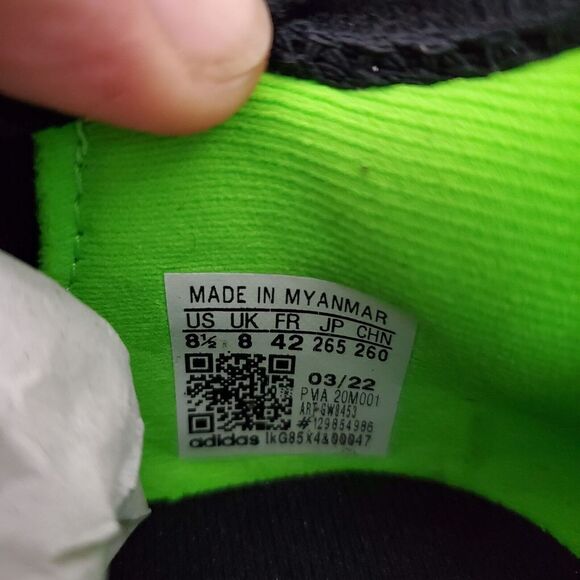 Adidas X Speedportal.3 FG Men's Sz 8.5 'Black Solar Red' GW8453 Soccer Cleats - Picture 9 of 13